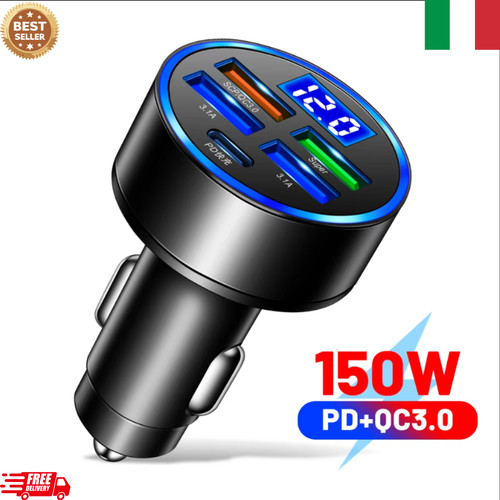 Caricabatterie auto usb - caricabatterie,