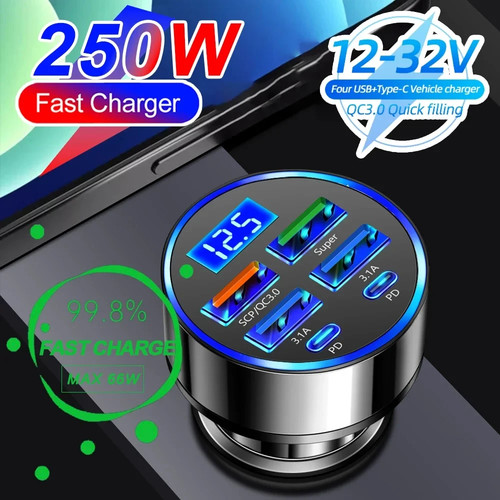Caricabatterie auto usb - da,